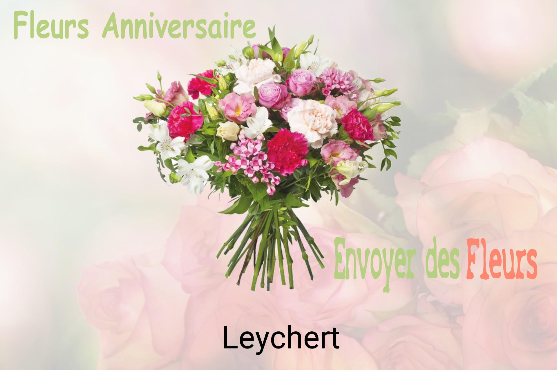 Bouquet de fleurs d’anniversaire livré à Leychert